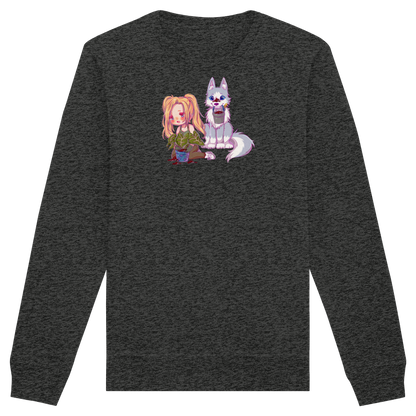 StaceyLucia Wolf Chibi - Organic Basic Unisex Sweatshirt