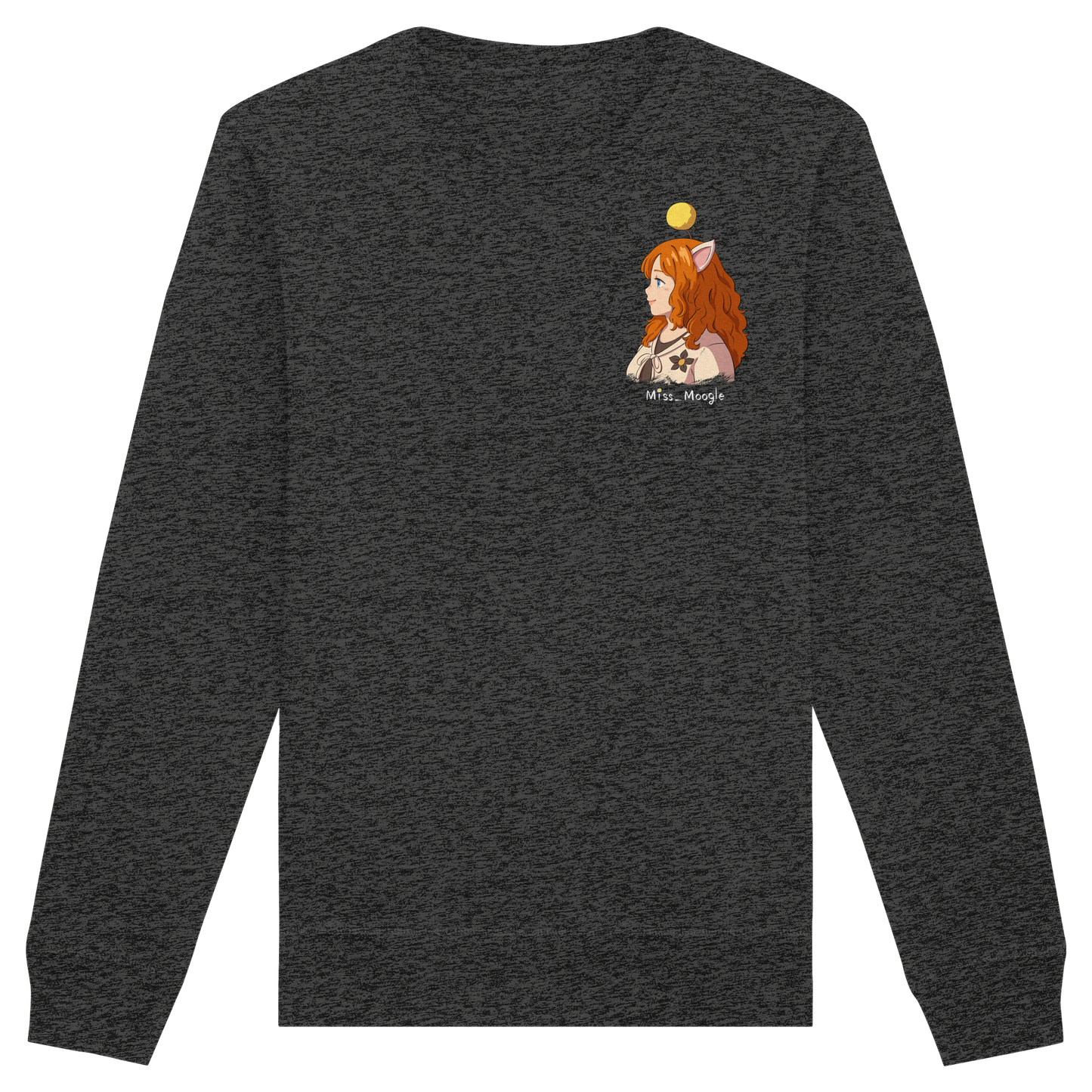 Miss_Moogle Logo colour - Organic Basic Unisex Sweatshirt