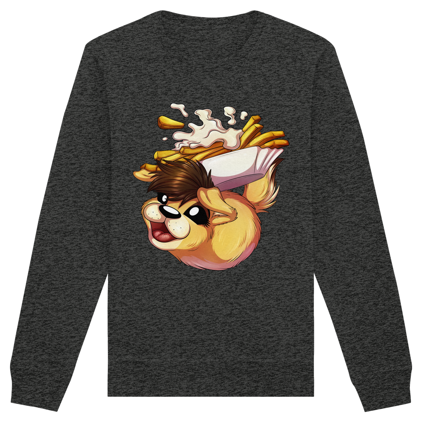 LupiArts Happy - Organic Basic Unisex Sweatshirt