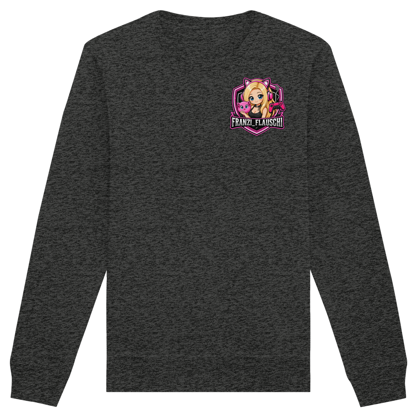 Franzi_Flauschi Logo - Organic Basic Unisex Sweatshirt