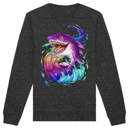 LupiArts Megalodon Crested - Organic Basic Unisex Sweatshirt