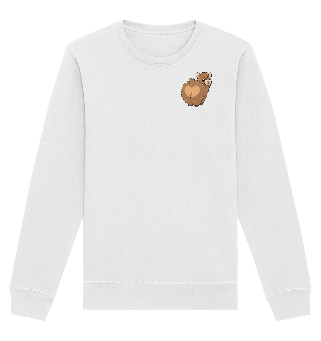 FlauschigTV Butt - Organic Basic Unisex Sweatshirt