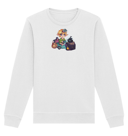 StefanBzockt Gamingroom - Organic Basic Unisex Sweatshirt