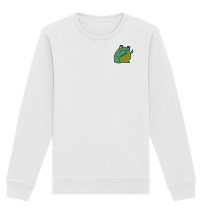 Aylana87 Kackfrosch - Organic Basic Unisex Sweatshirt