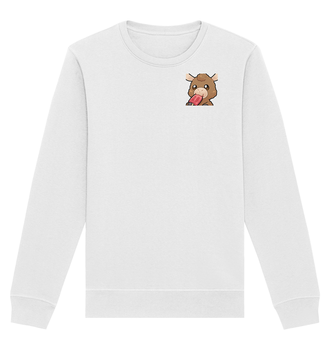 FlauschigTV Icecream - Organic Basic Unisex Sweatshirt