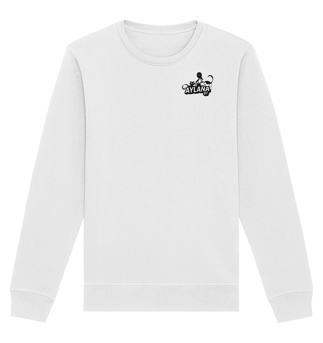 Aylana87 Logo - Organic Basic Unisex Sweatshirt