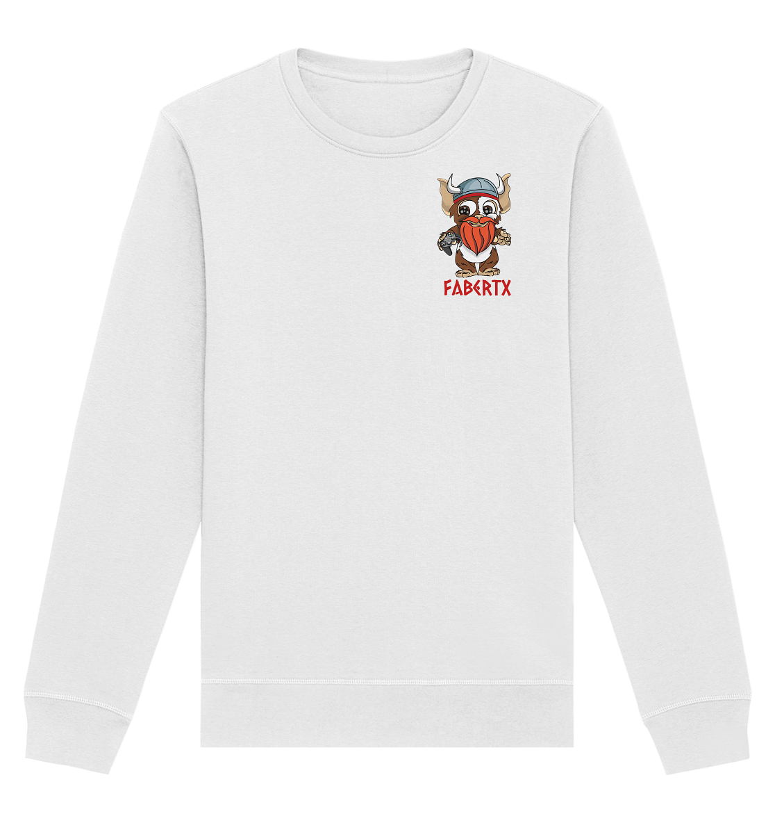 Fabertx Logo - Organic Basic Unisex Sweatshirt