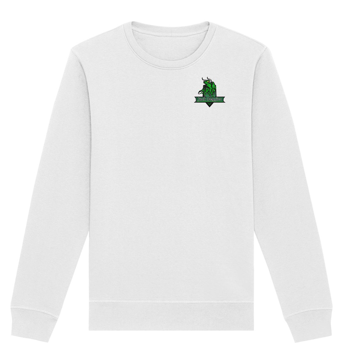 JackDeggino Logo - Organic Basic Unisex Sweatshirt