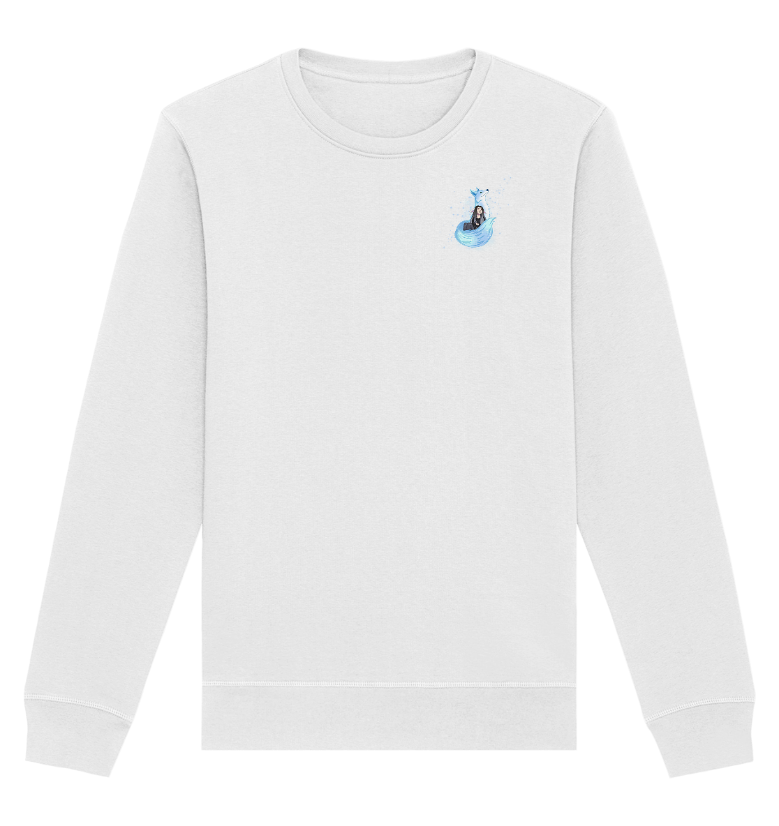 Ice_Kiki Design - Organic Basic Unisex Sweatshirt