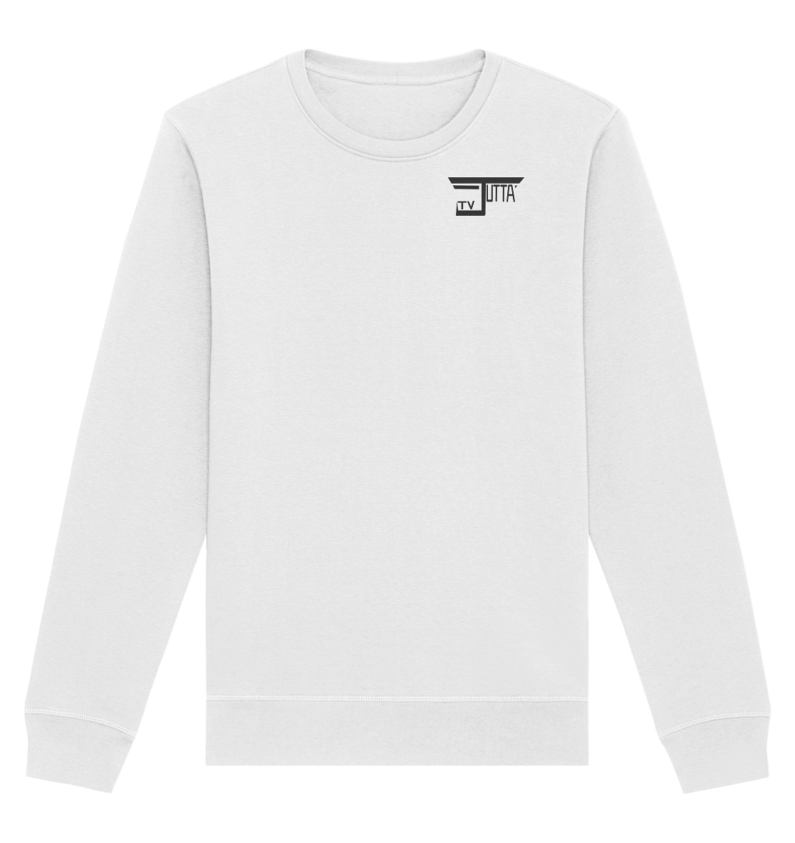 Jutta_tv Schriftzug - Organic Basic Unisex Sweatshirt
