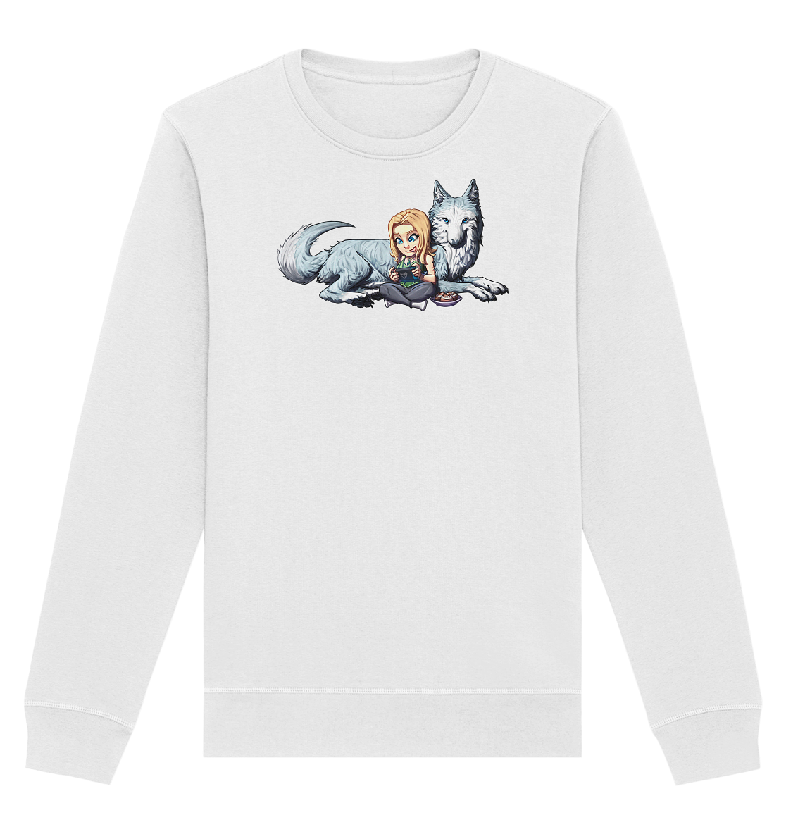 StaceyLucia Wolf - Organic Basic Unisex Sweatshirt