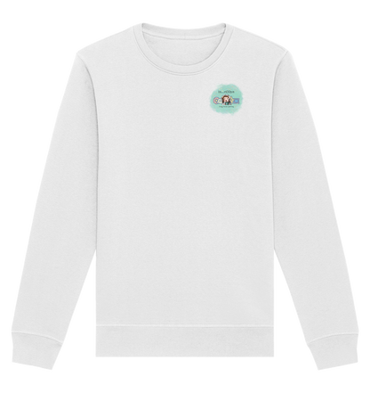 La_N00ba Logo - Organic Basic Unisex Sweatshirt
