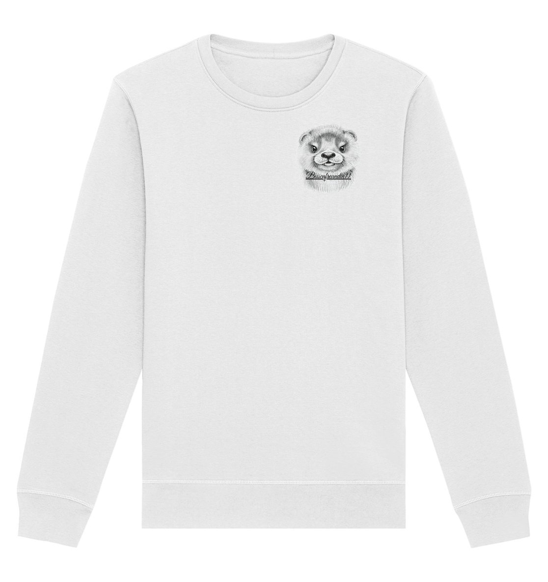 Busenfreundin11 Logo - Organic Basic Unisex Sweatshirt