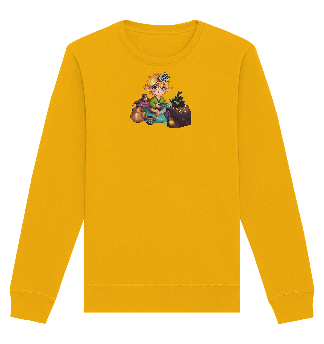 StefanBzockt Gamingroom - Organic Basic Unisex Sweatshirt