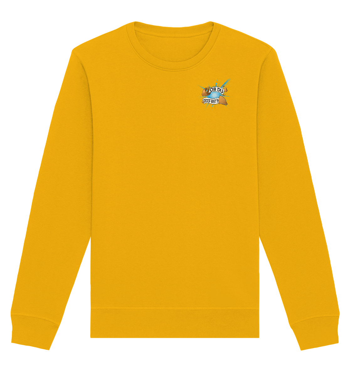 Vischuh21 Glückskeks - Organic Basic Unisex Sweatshirt