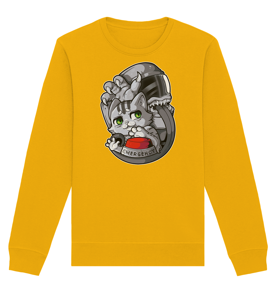 FeineKatze Among Kopf - Organic Basic Unisex Sweatshirt