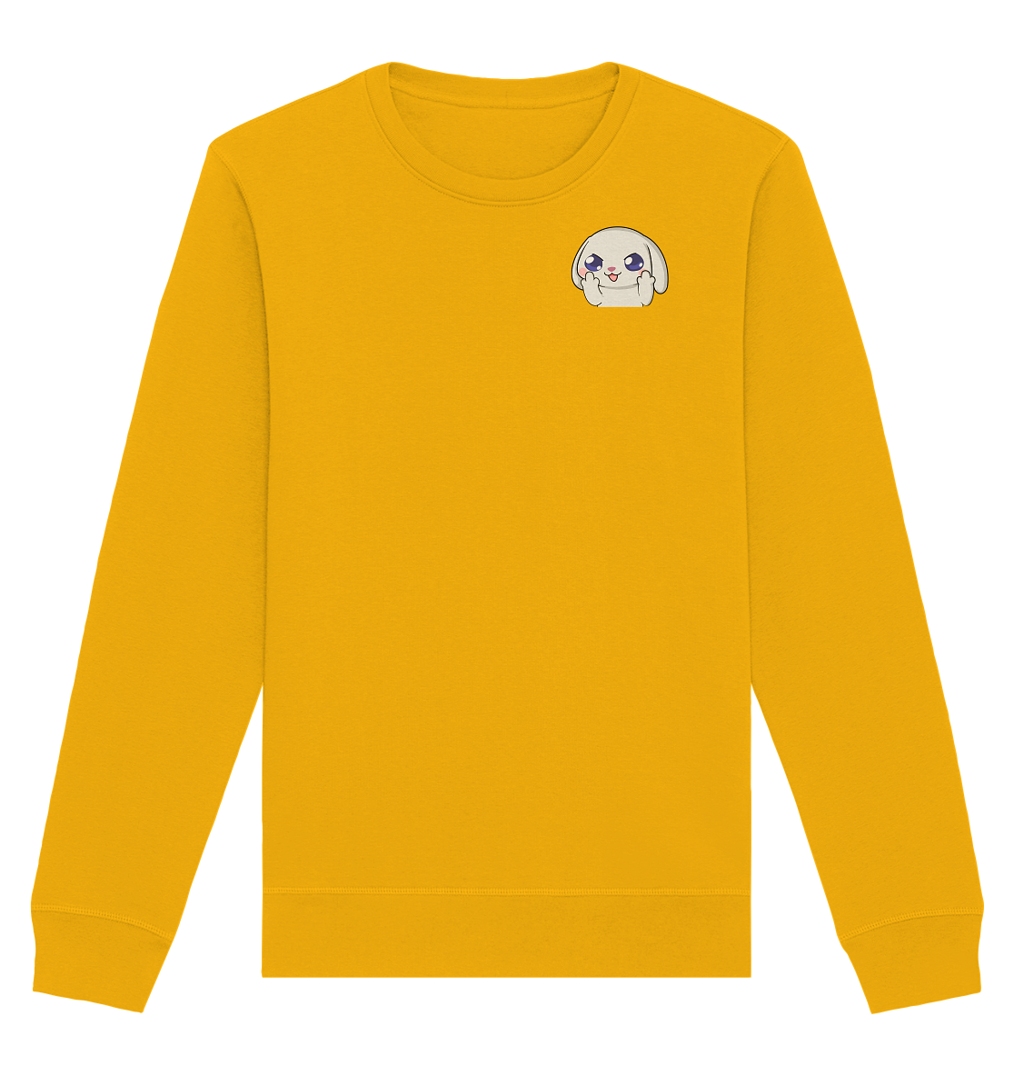 HuwJeffner MiddleFinger - Organic Basic Unisex Sweatshirt