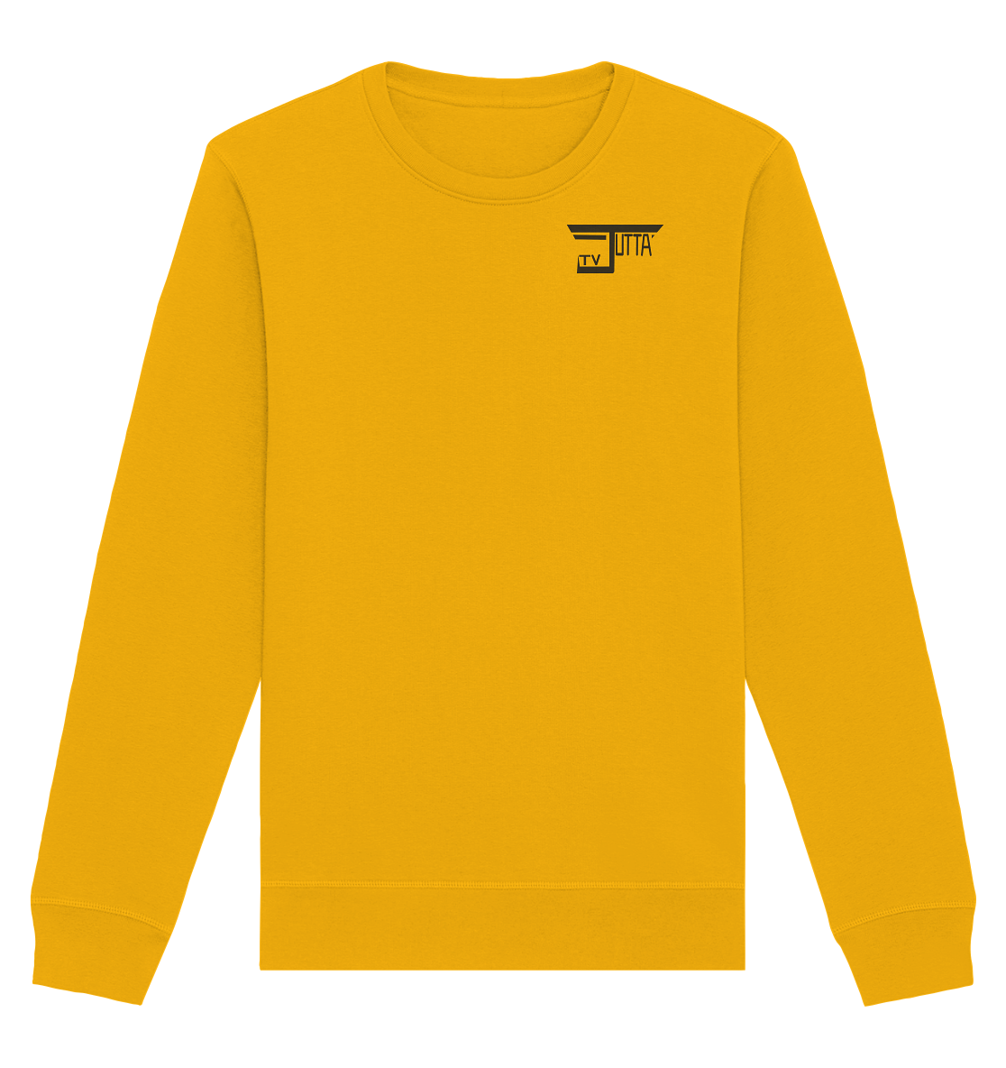 Jutta_tv Schriftzug - Organic Basic Unisex Sweatshirt