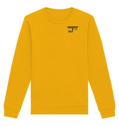 Jutta_tv Schriftzug - Organic Basic Unisex Sweatshirt