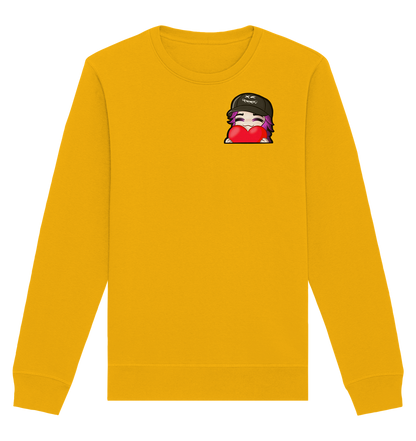 x3_kaspa Love - Organic Basic Unisex Sweatshirt