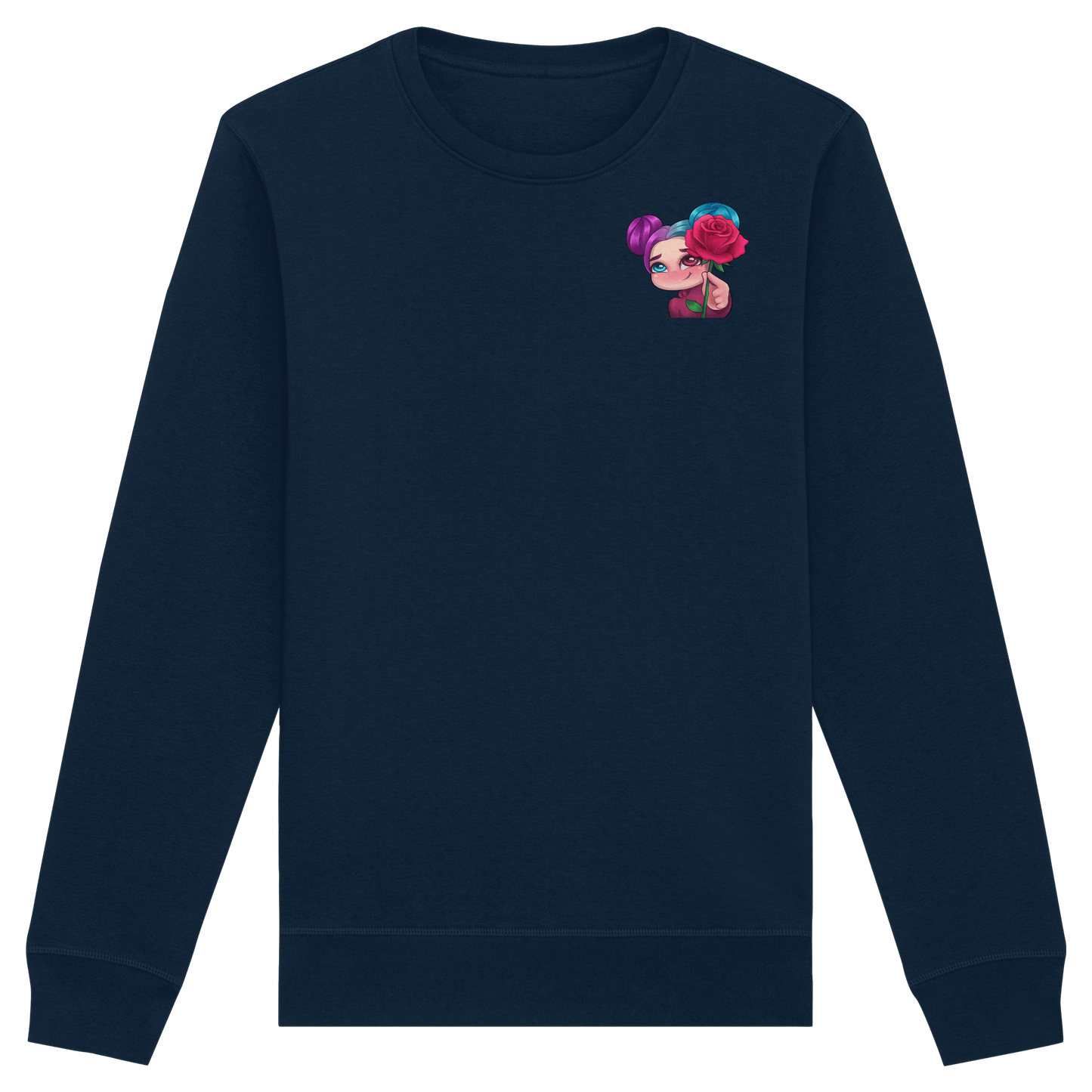 xLadyLikex Blume - Organic Basic Unisex Sweatshirt