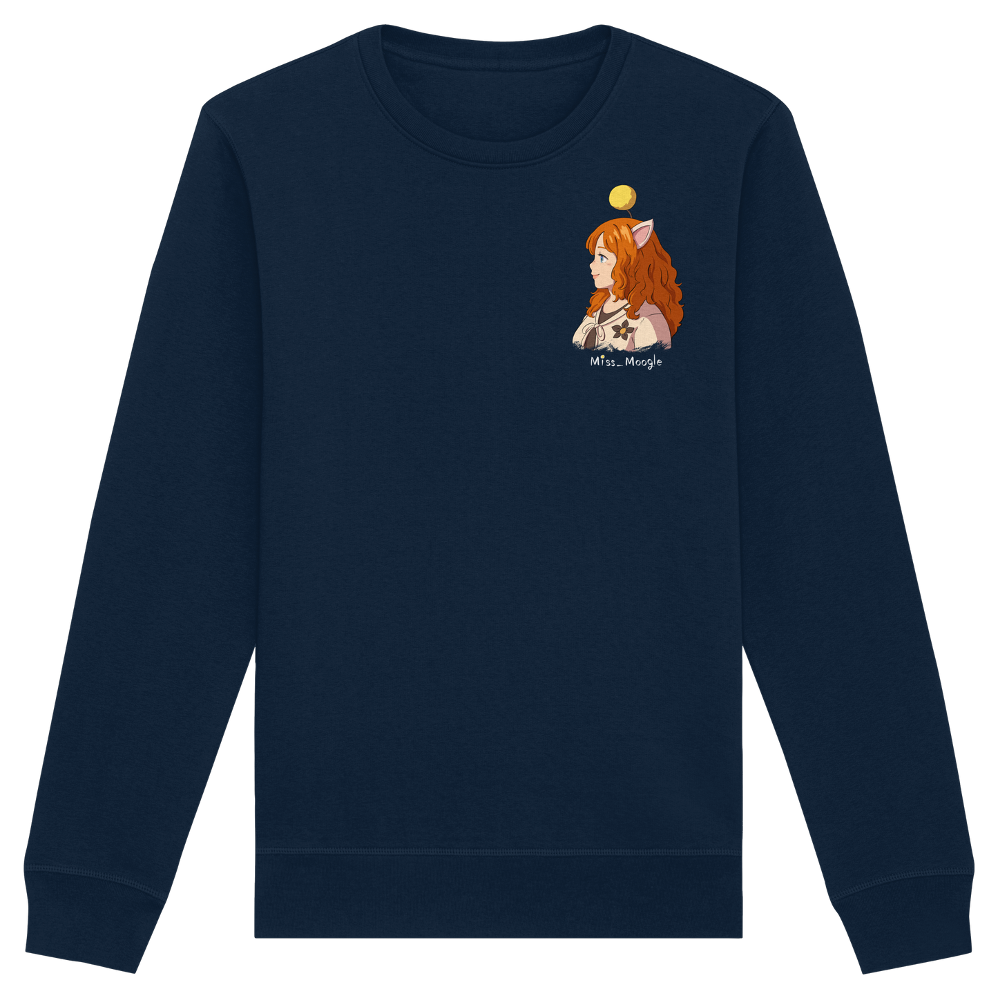 Miss_Moogle Logo colour - Organic Basic Unisex Sweatshirt
