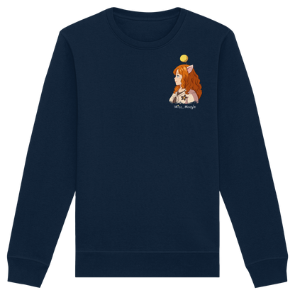 Miss_Moogle Logo colour - Organic Basic Unisex Sweatshirt