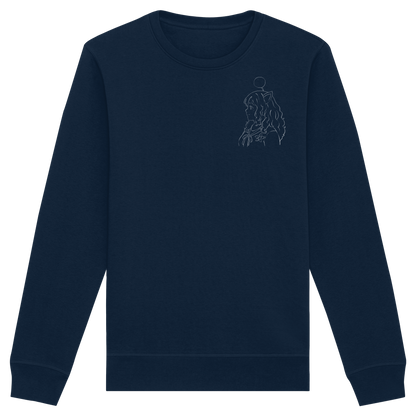 Miss_Moogle Logo Outline - Organic Basic Unisex Sweatshirt