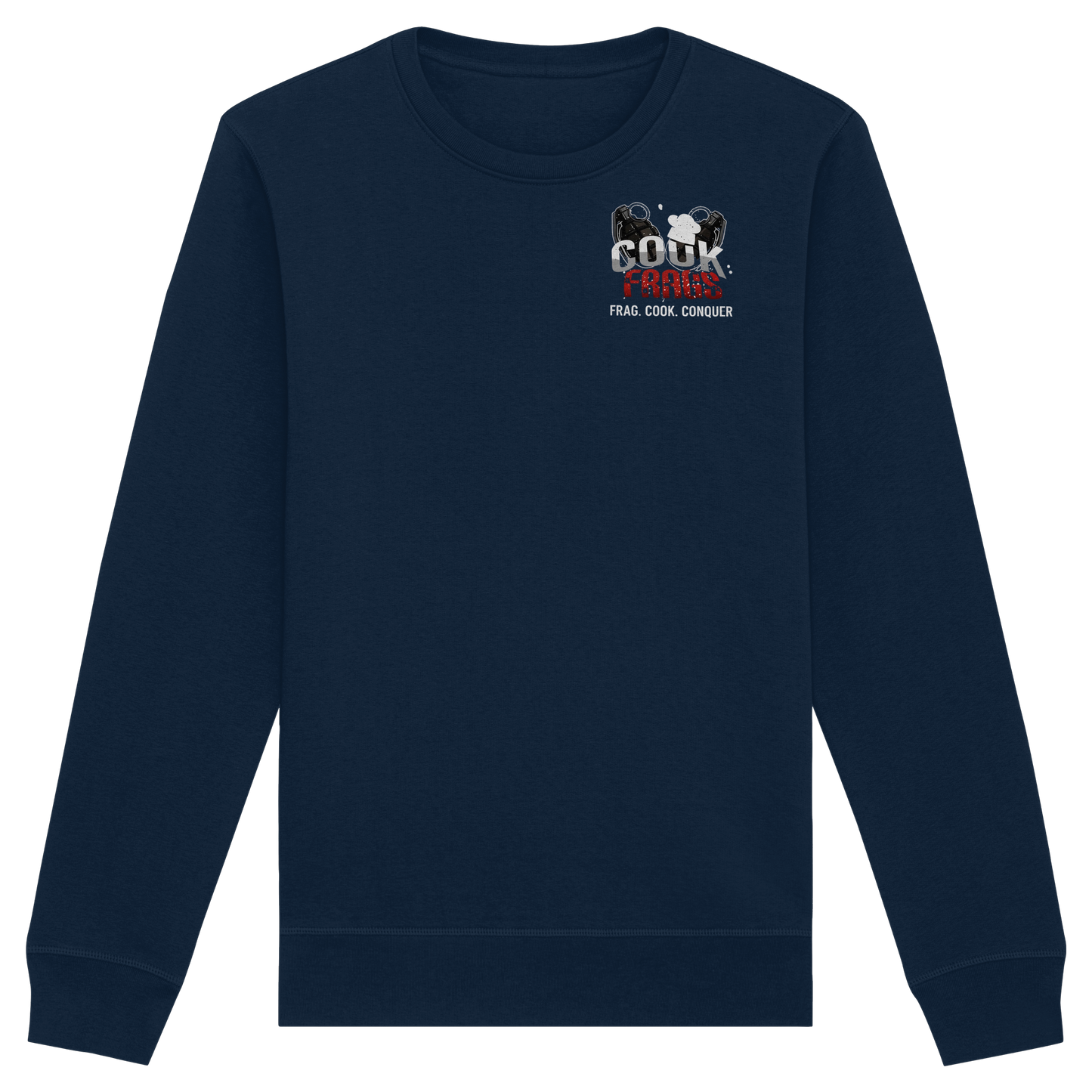 cookfrags Logo - Organic Basic Unisex Sweatshirt