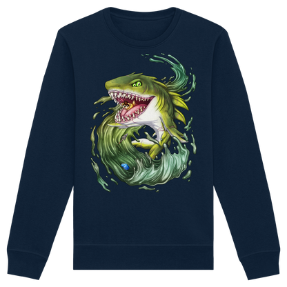LupiArts Megalodon Ancient - Organic Basic Unisex Sweatshirt