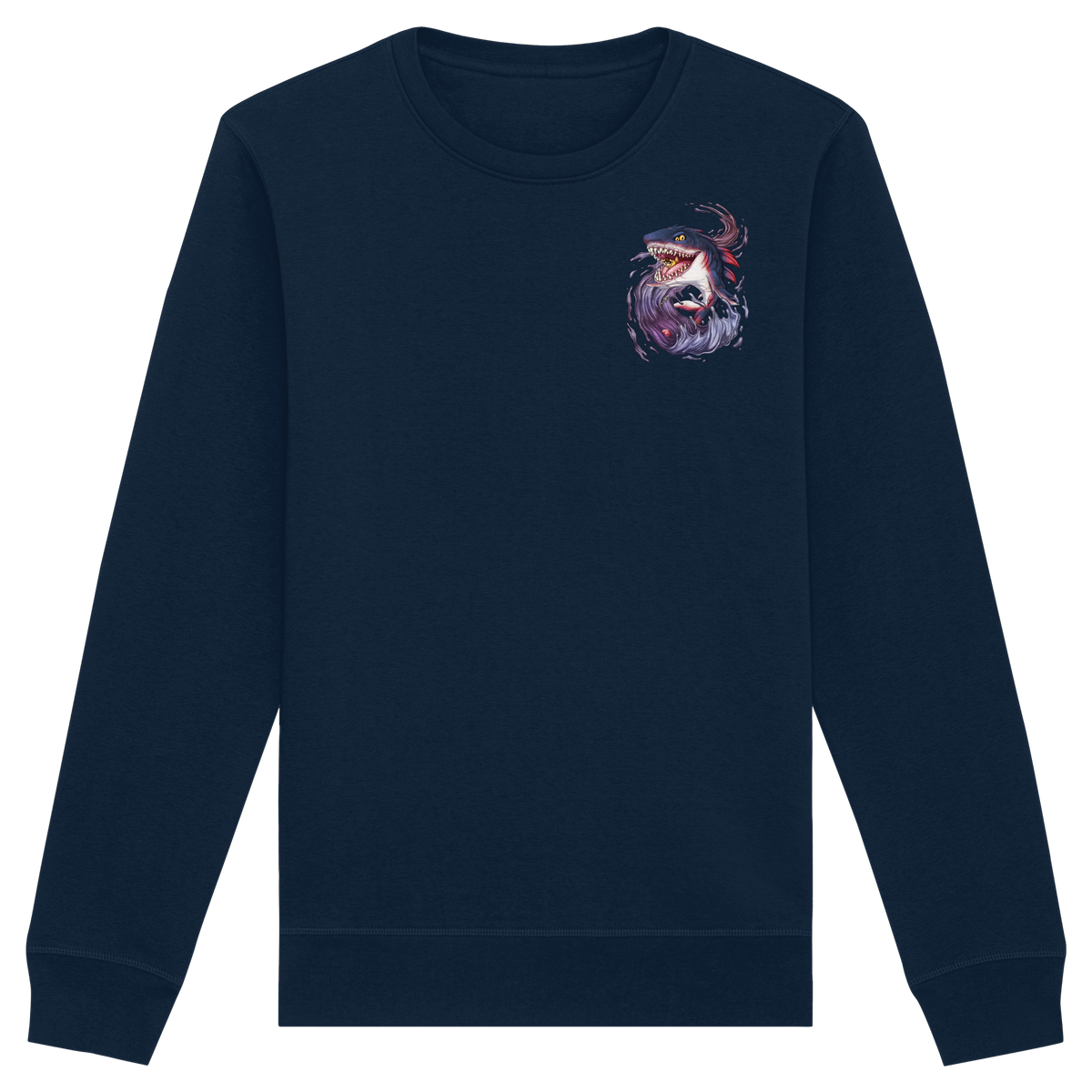 LupiArts Megalodon Redmaw - Organic Basic Unisex Sweatshirt