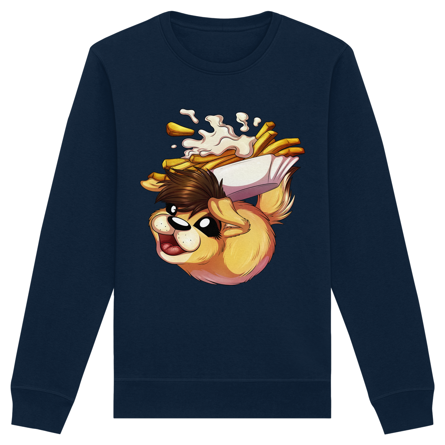 LupiArts Happy - Organic Basic Unisex Sweatshirt
