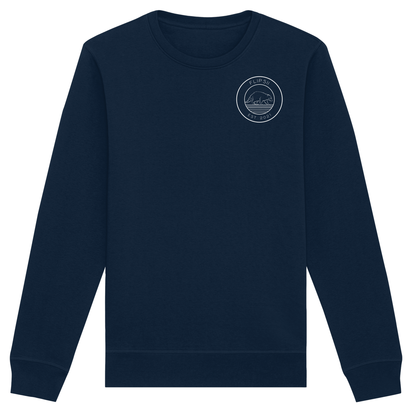 Flipsii_ Logo - Organic Basic Unisex Sweatshirt
