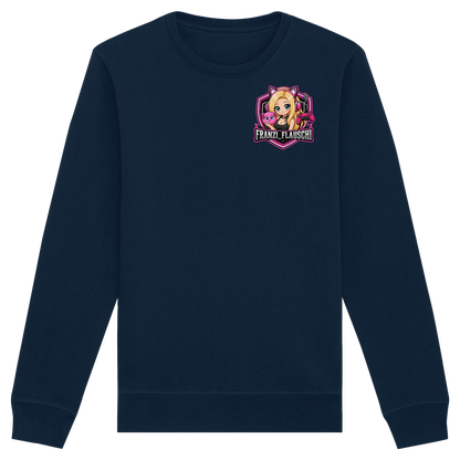 Franzi_Flauschi Logo - Organic Basic Unisex Sweatshirt