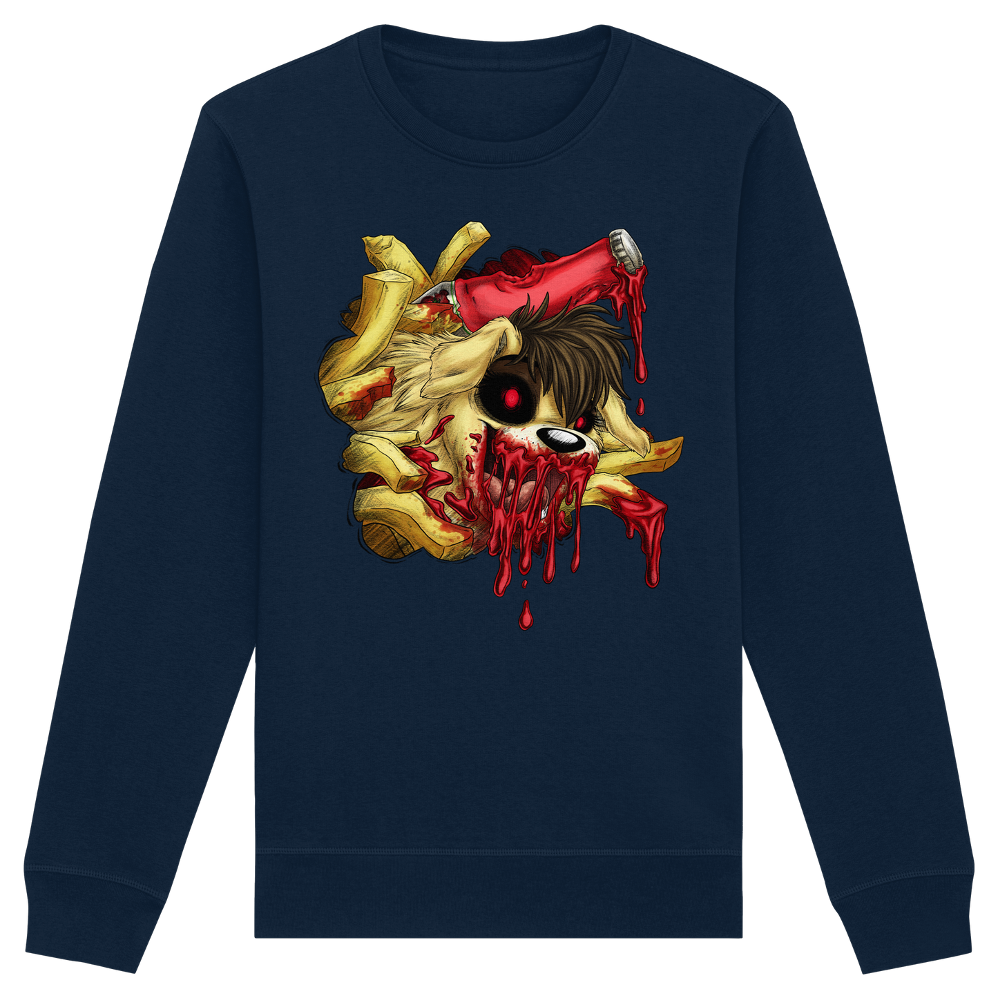 LupiArts Ketchup - Organic Basic Unisex Sweatshirt