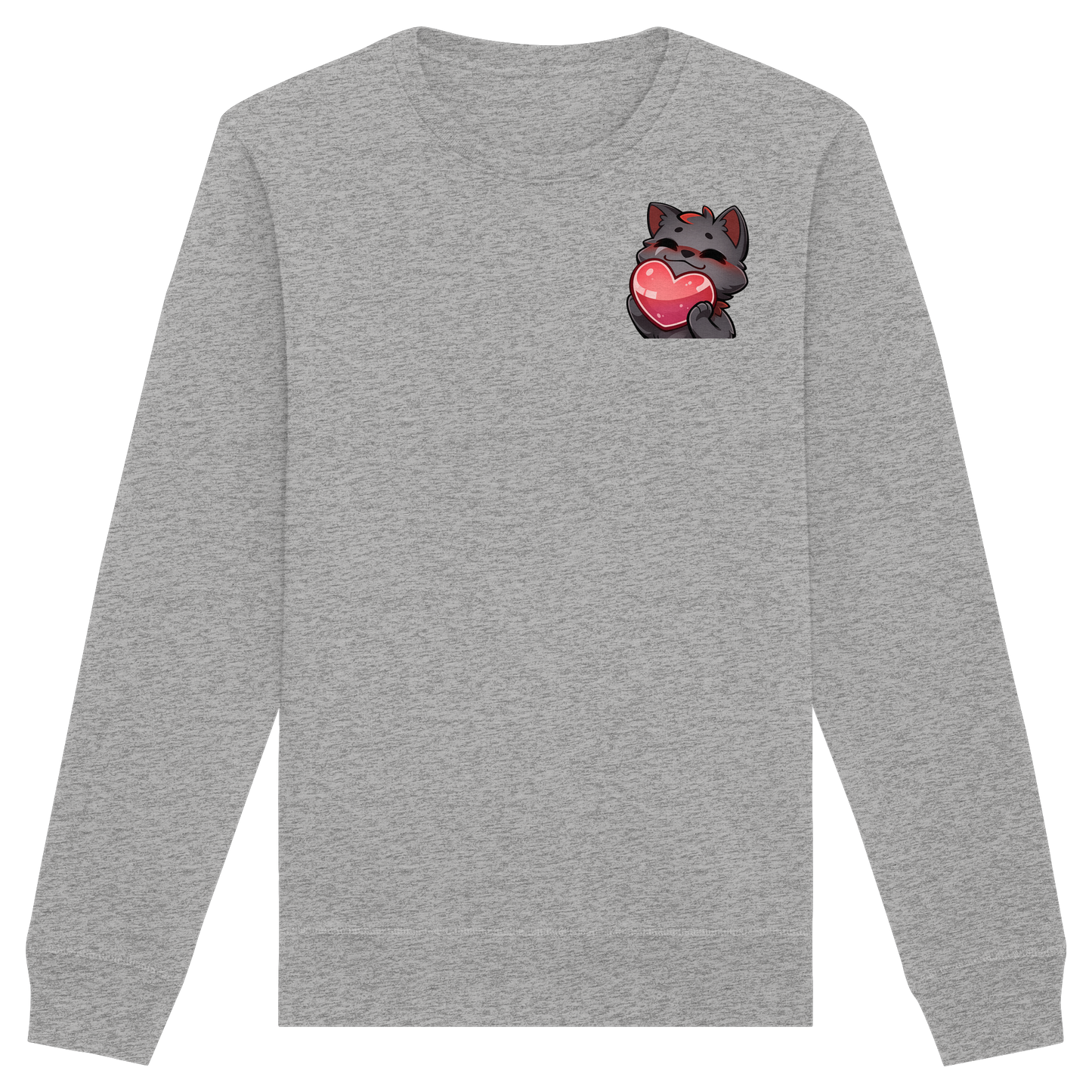 Blutwuff Heart - Organic Basic Unisex Sweatshirt