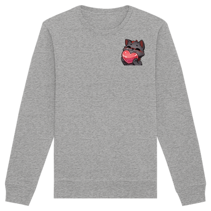 Blutwuff Heart - Organic Basic Unisex Sweatshirt