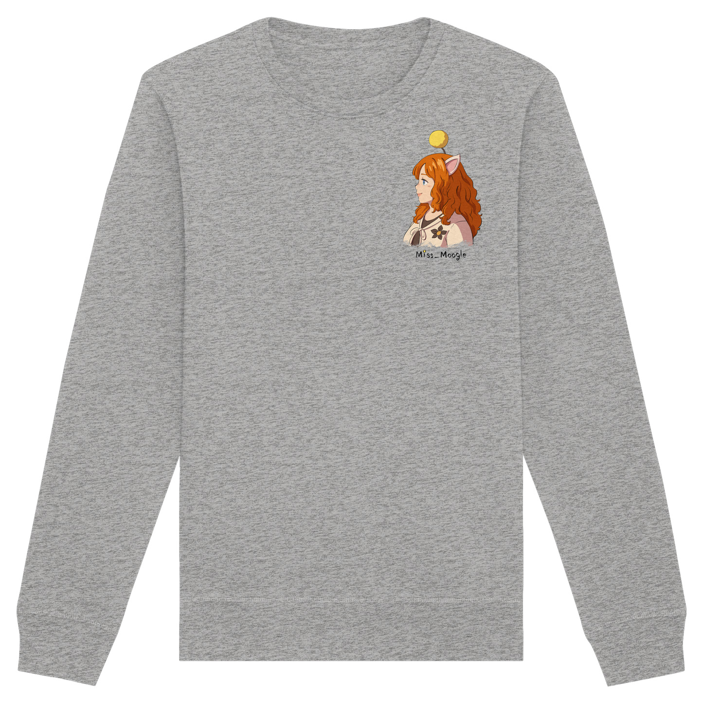 Miss_Moogle Logo colour - Organic Basic Unisex Sweatshirt