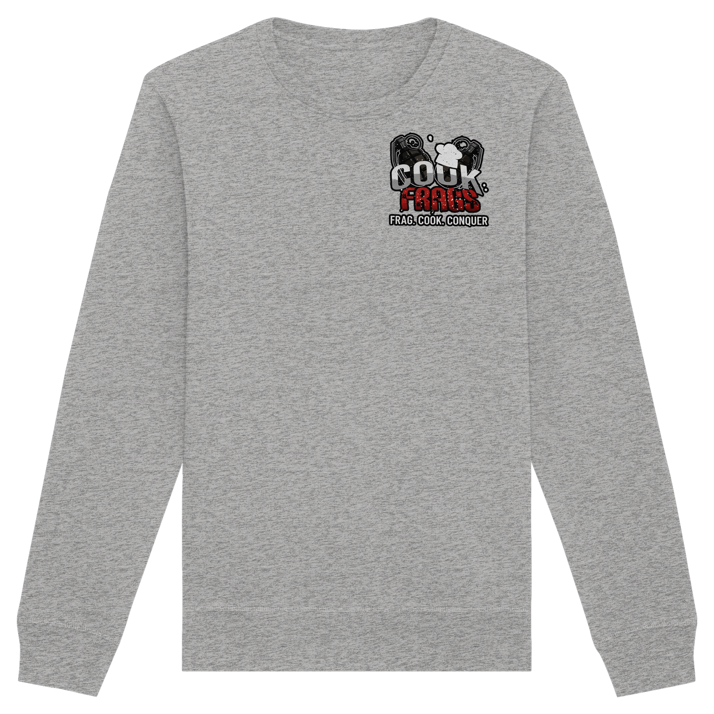 cookfrags Logo - Organic Basic Unisex Sweatshirt