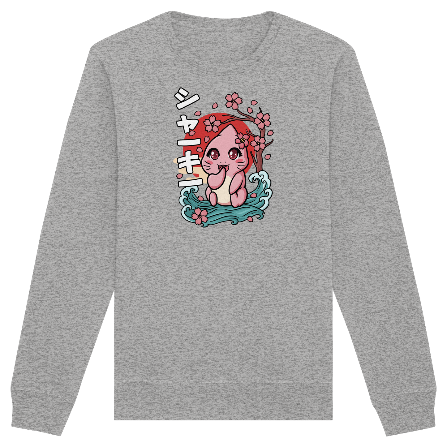xMissSharkyx Kirschblüten - Organic Basic Unisex Sweatshirt
