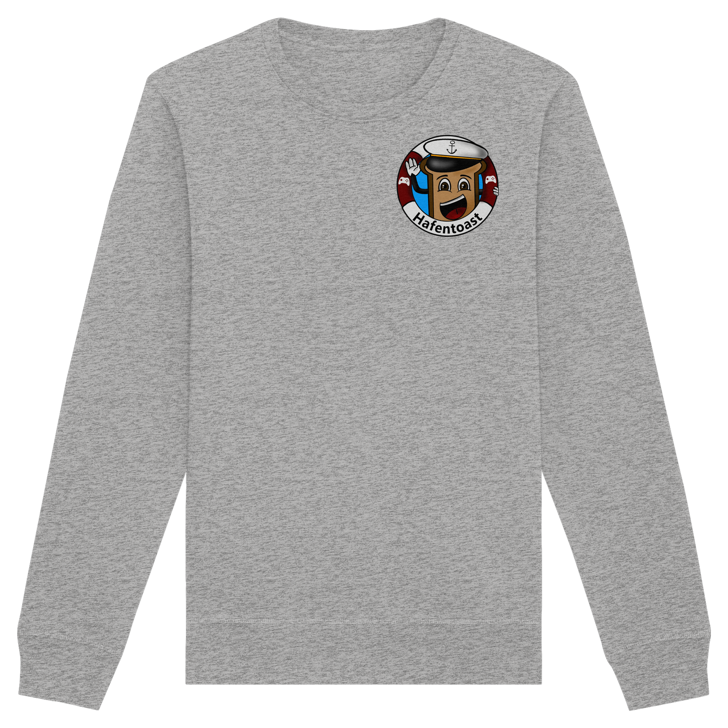 Hafentoast Logo - Organic Basic Unisex Sweatshirt