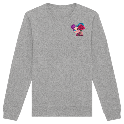 xLadyLikex Blume - Organic Basic Unisex Sweatshirt
