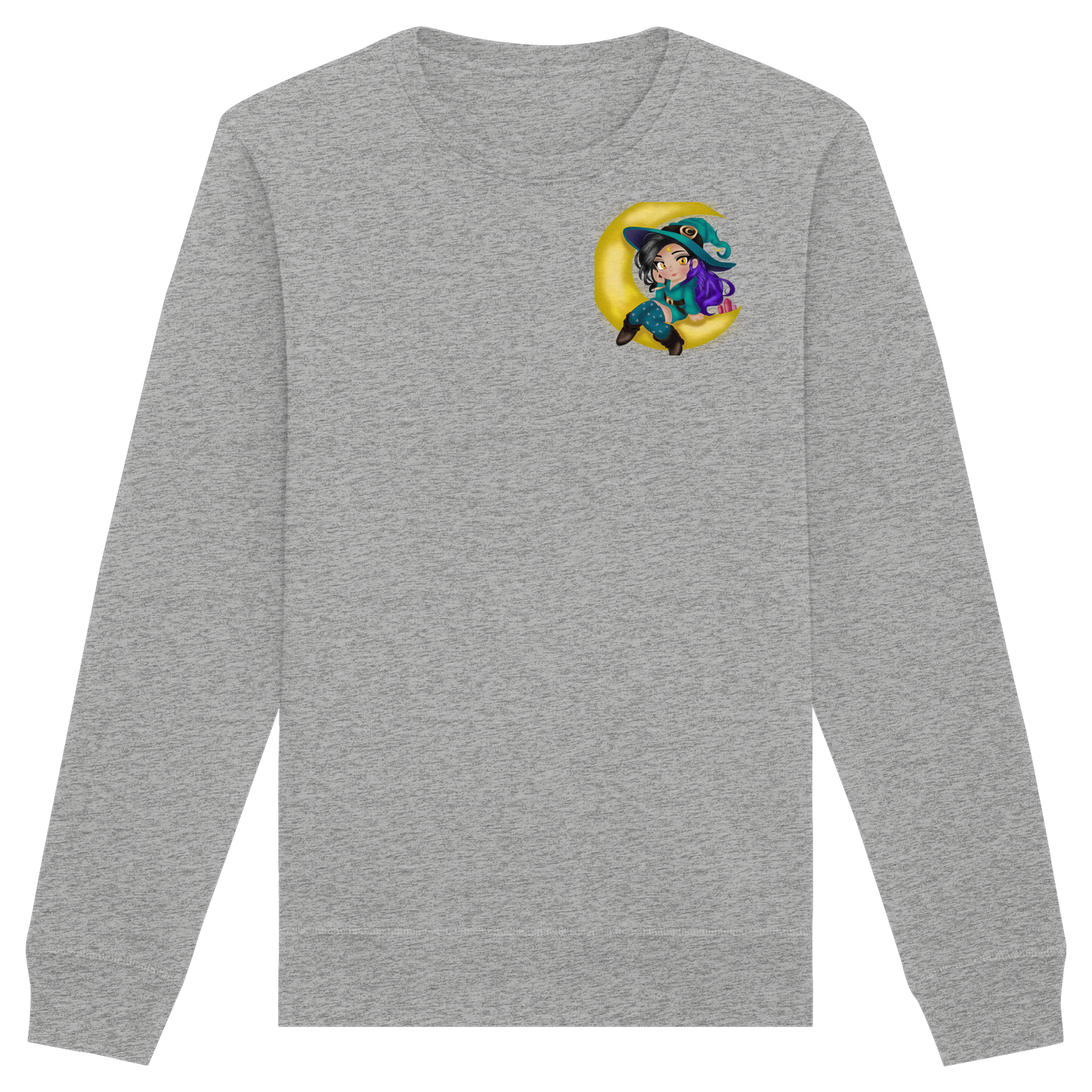 Kookie__Moon Logo - Organic Basic Unisex Sweatshirt