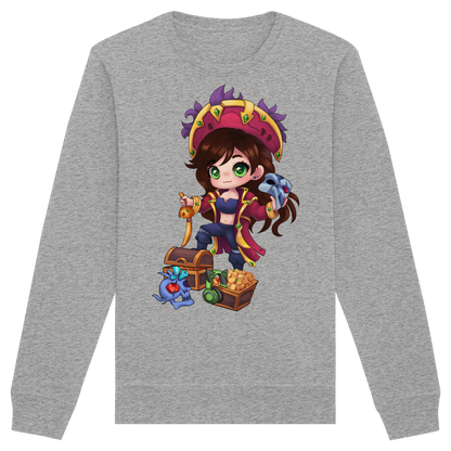 KykyNeko Pirat - Organic Basic Unisex Sweatshirt
