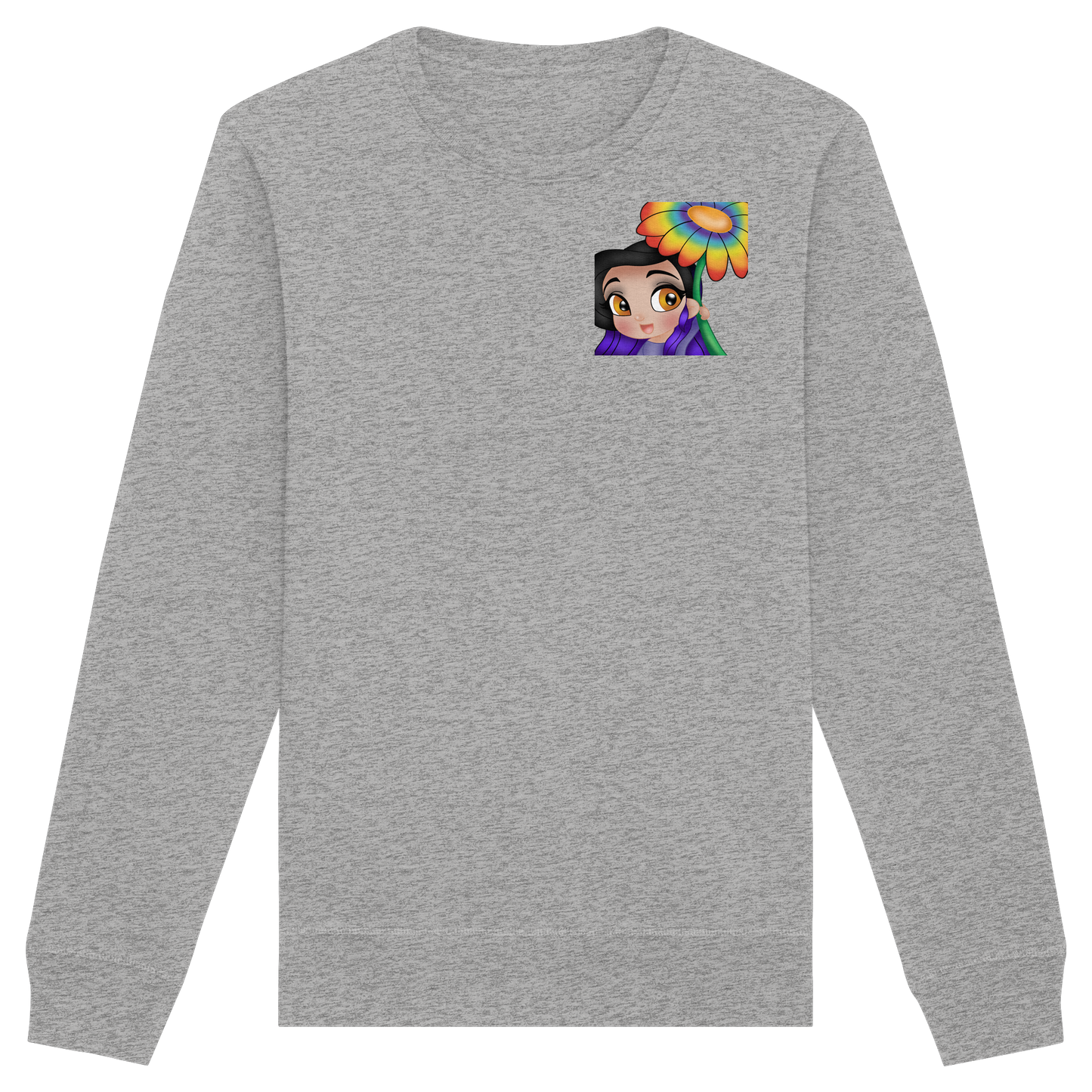 x_Kookie_Moon_x Blume - Organic Basic Unisex Sweatshirt