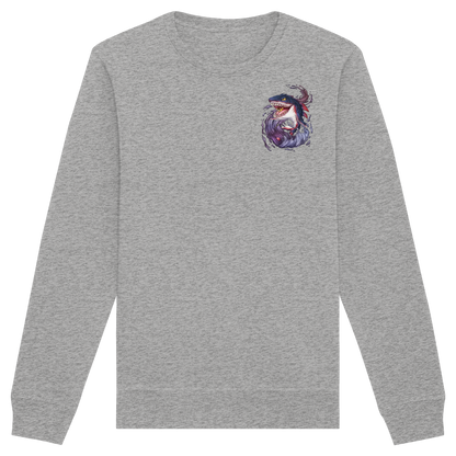 LupiArts Megalodon Redmaw - Organic Basic Unisex Sweatshirt