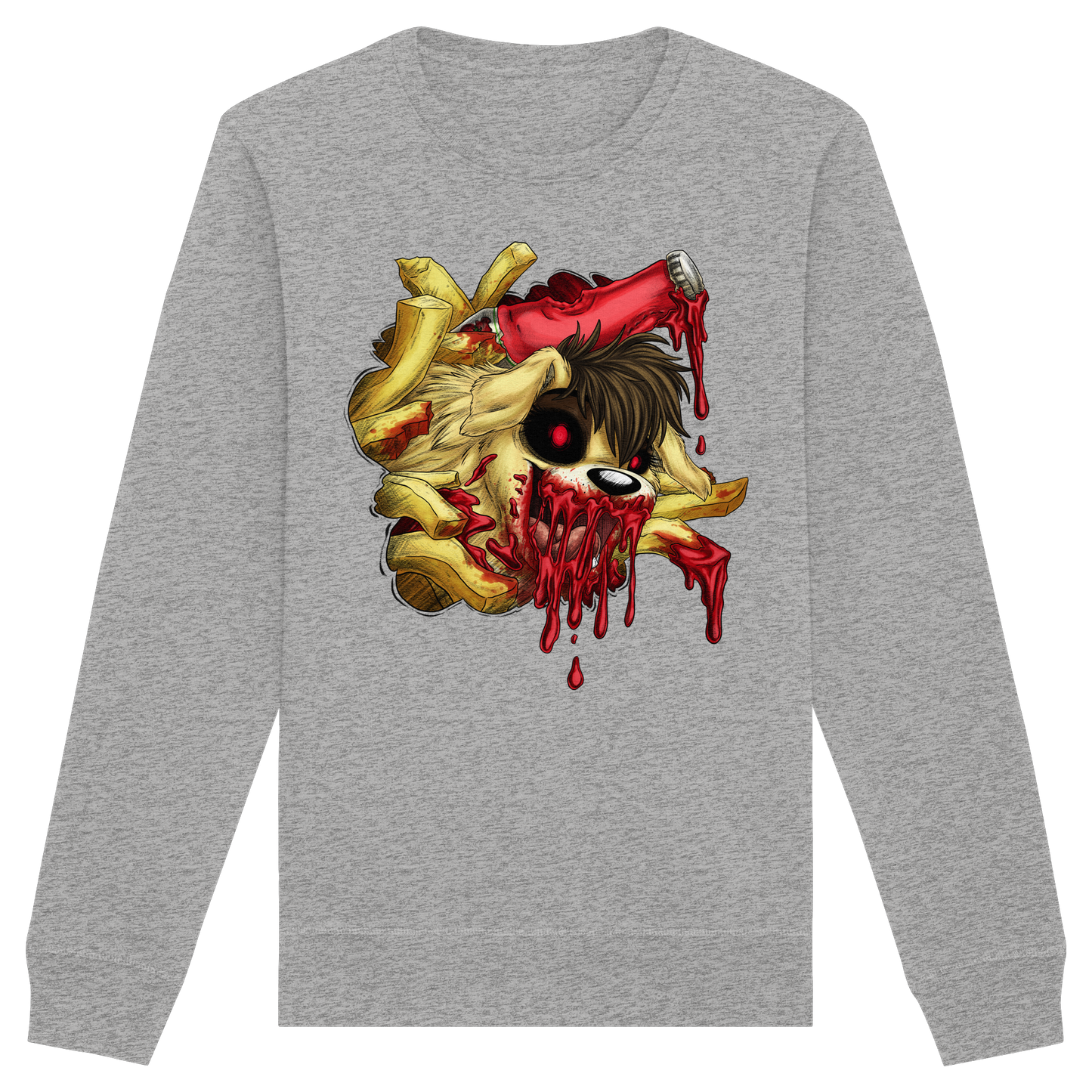 LupiArts Ketchup - Organic Basic Unisex Sweatshirt