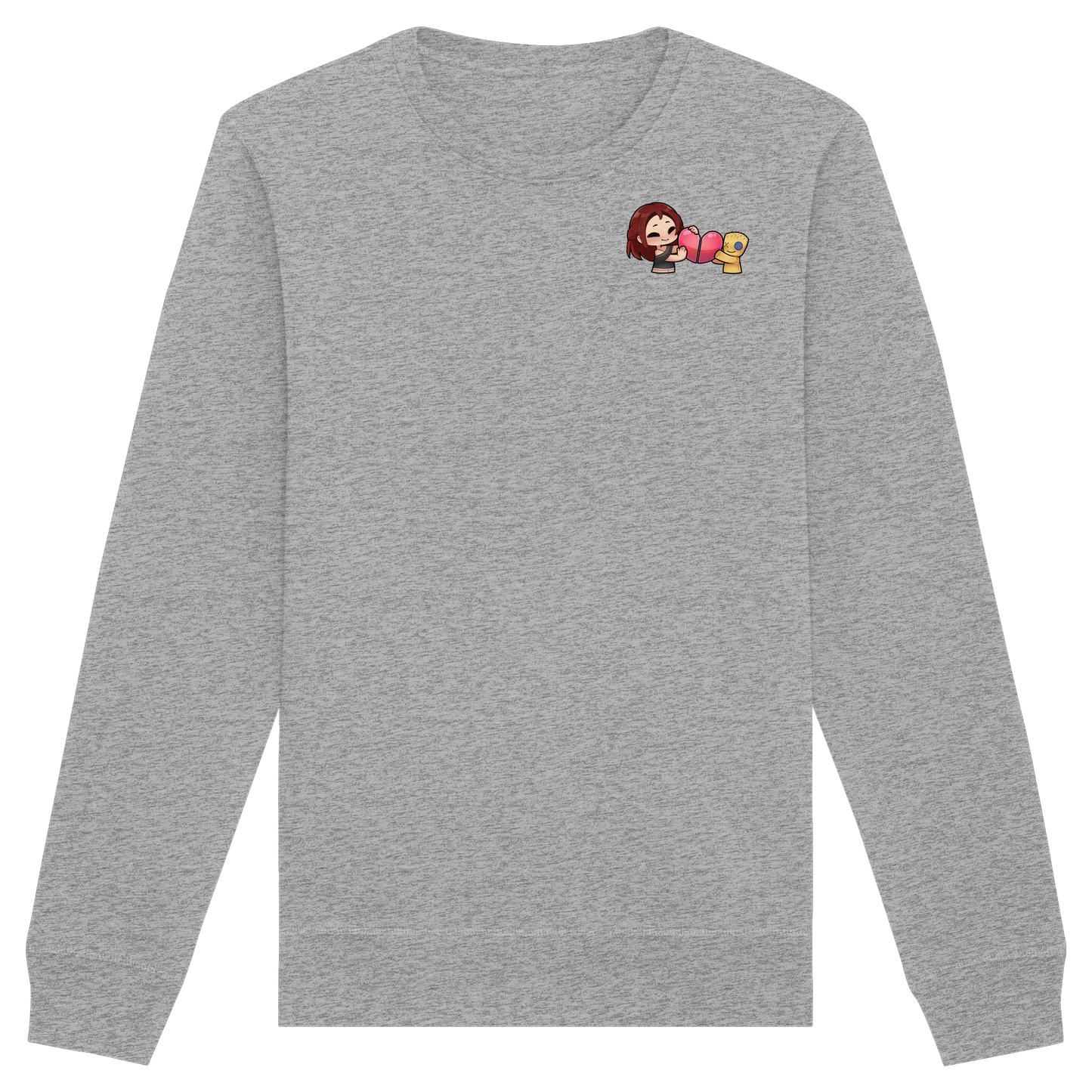 KoRngirL81 Herz - Organic Basic Unisex Sweatshirt
