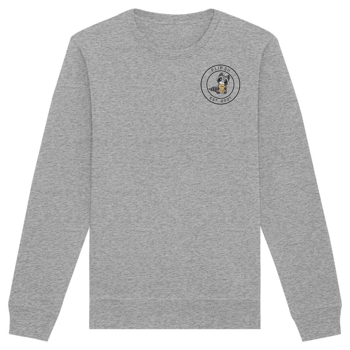 Flipsii_ Jubiläum - Organic Basic Unisex Sweatshirt