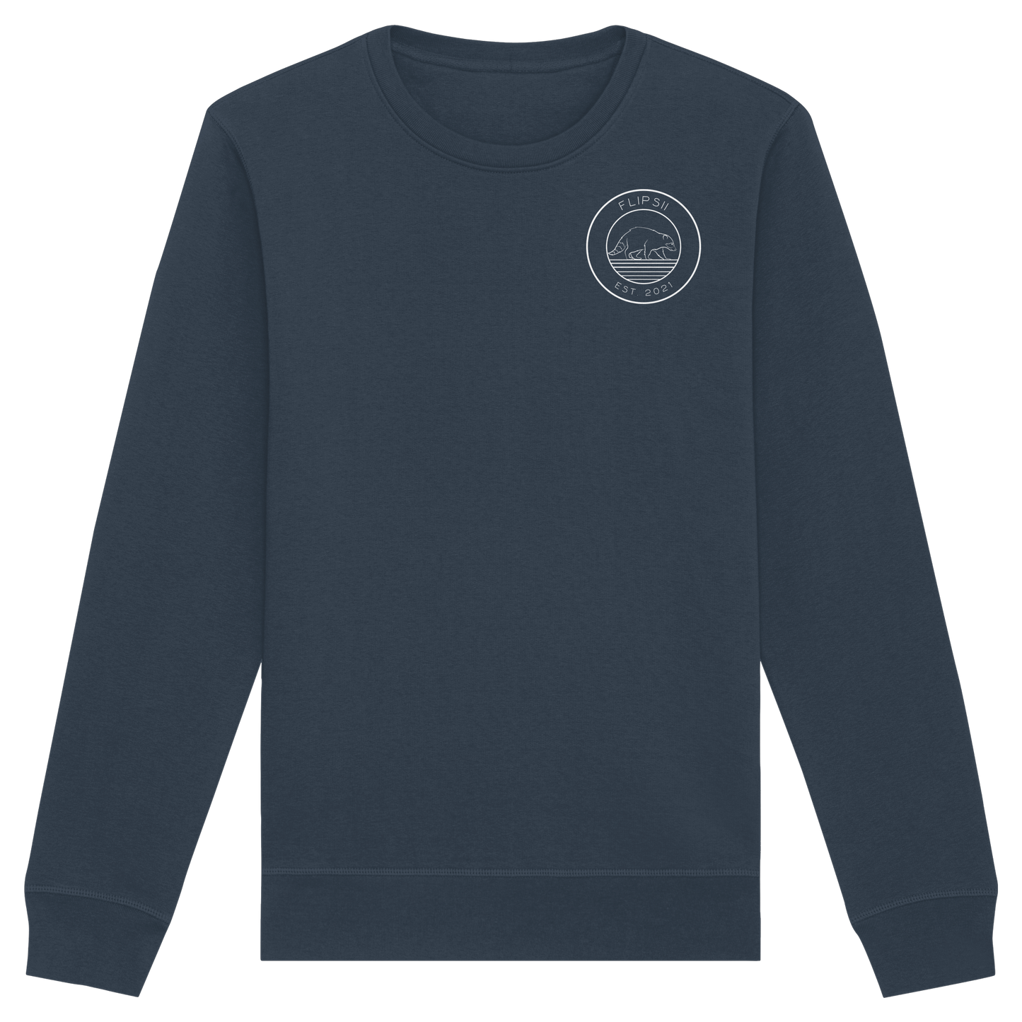 Flipsii_ Logo - Organic Basic Unisex Sweatshirt